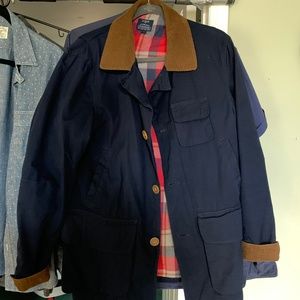 J. Crew Flannel Lined Jacket